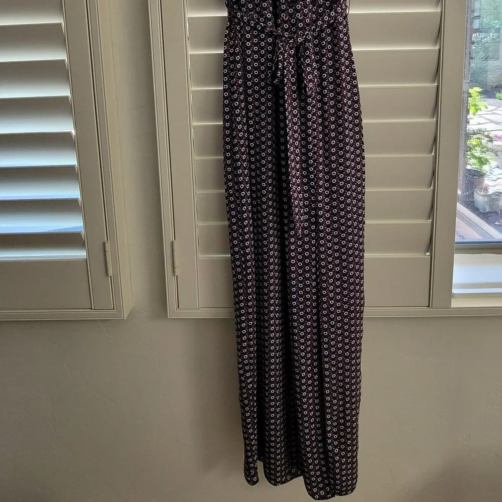 Express Maxi Tie Waist Print Dress Size M - Picture 2 of 4